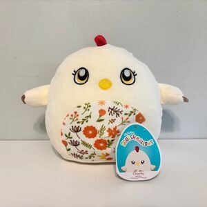 Charity the Floral Easter Chicken Squishmallow 8"